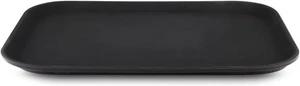 Plastic Rubberized Anti-skid, Non-slip Food Tray, Retangular, 1 - Picture 1 of 3
