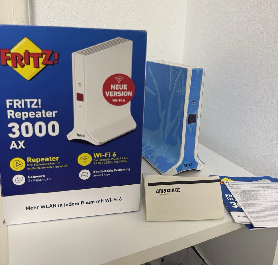 AVM FRITZ!Repeater 3000 Tri-Band WLAN-Mesh-Repeater - Bild 1 von 1