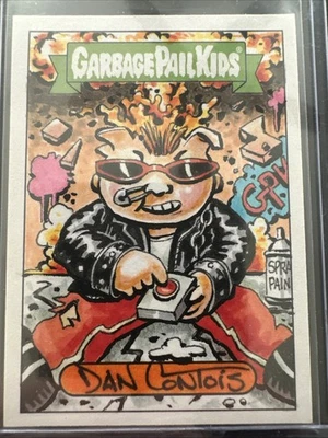Topps Garbage Pail Kids Sketch Dan Contois 2020 Return - Image 1 of 4