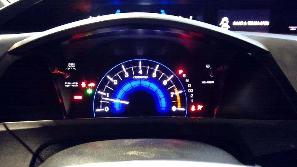 Grupo de velocímetros mercado estadounidense tacómetro inferior Gx GNC compatible con 12-13 CIVIC 5208141 Foto 1 de 4