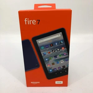 New WiFi Only Amazon Kindle Fire 7 9th Gen 16GB Denim - Picture 1 of 7