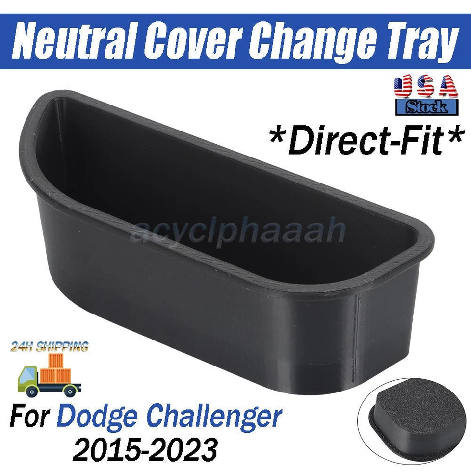 For Dodge Challenger 2015-2023 Gear Shifter Storage / Change Tray /Neutral Cover - Изображение 1 из 4