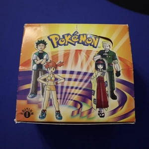 POKEMON GYM HEROES 1st EDITION SET WOTC VINTAGE EMPTY BOOSTER BOX! VG+ COND - Picture 1 of 4