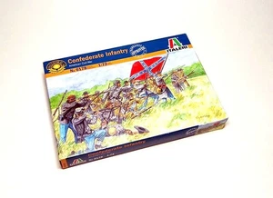 ITALERI 6178 Historics 1/72 Confederae Infantry American.Civil War Model T6178 - Picture 1 of 2