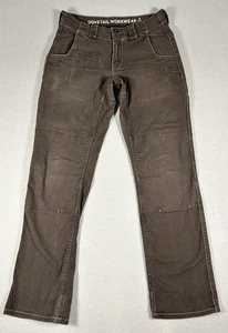 Pantalones de lona Dovetail Workwear Day Construct para mujer talla 4/31 marrón - Imagen 1 de 13