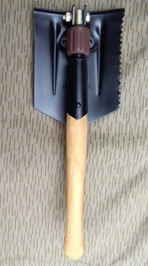 NVA Grenze Klappspaten mit Sägeverzahnung UTV Feldspaten Fallschirmjäger GDR DDR - Bild 1 von 3