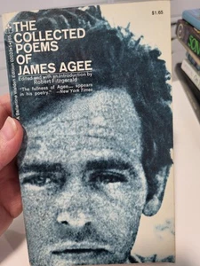 The Collected Poems Of James Agee 1970 Ballantine 1st 12mo Paperback VG - Picture 1 of 6