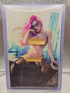 Totally Rad Cover Gallery #1 Sidney Augusto Black Cat LTD to 125 NM+ Beautiful - Bild 1 von 3