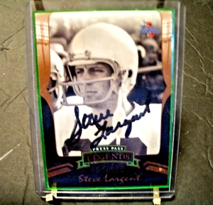 Tarjeta de Steve Largent - 2006 Press Pss Legends # B85 - #' 654/999 - Autógrafo - Imagen 1 de 12