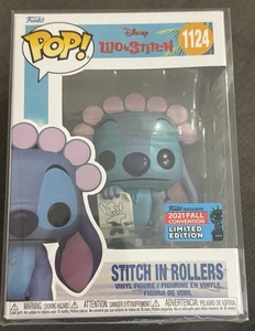 Funko Pop NYCC 2021 Compartir Exclusivo: Disney Stitch in Rollers #1124 - Imagen 1 de 1