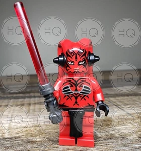 **NEU** LEGO Darth Talon Sith Lord Minifigur mit Custom Kopf & Torso - Bild 1 von 4