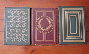 3 leather bound Easton Press Sophocles - Euripides - Aristophanes - Foto 1 di 3