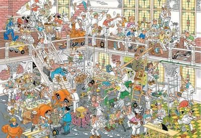 Jan van Haasteren - (3000 Teile Puzzle) Spiel Deutsch 2025 Jumbo Spiele GmbH