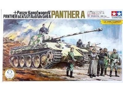 TAMIYA 1/25 Tanque Alemán Panther Ausf.A Sd.Kfz.171 Kit Modelo Plástico... - Imagen 1 de 4