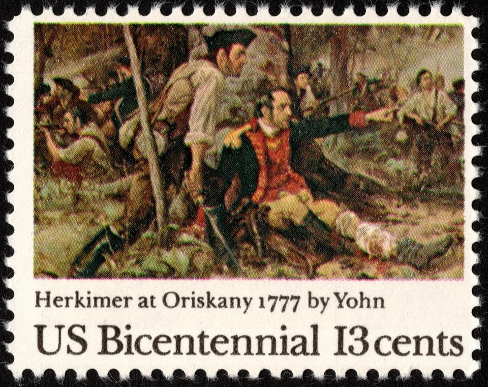 US Stamp Scott #1722 Mint NH 13 Cents Herkimer at Oriskany US Bicentennial Issue - Image 1 of 1