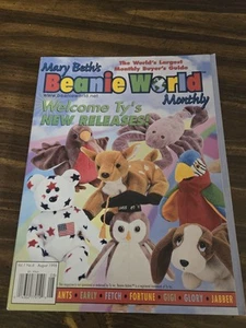 Mary Beth's Beanie World Monthly Magazine Vol. 1 No. 6 1998 magazine Beanie Baby - Bild 1 von 4