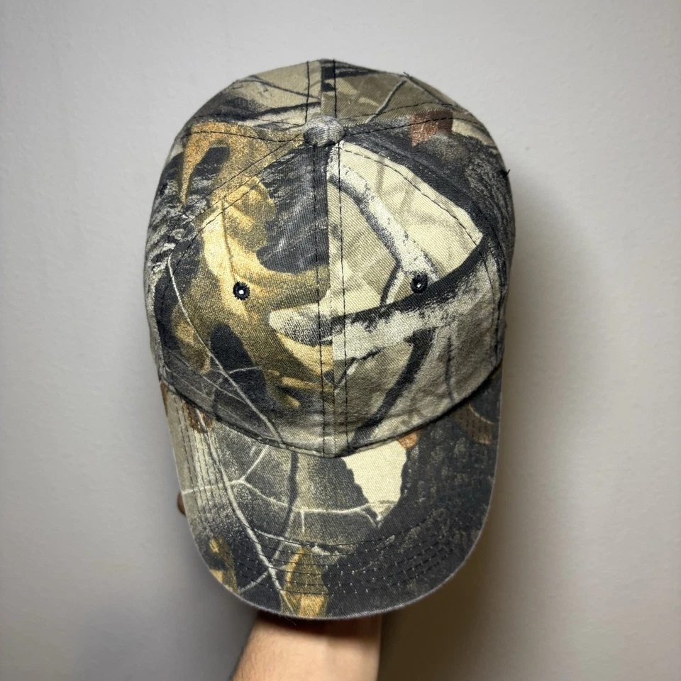 Vintage RealTree Camo Snap Back New With Tags Youth One Size Fits All - Image 1 of 4