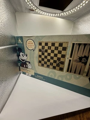 Микки и Минни-Маус 2 в 1 шашки и нарды новый в коробке полный - Изображение 1 из 4