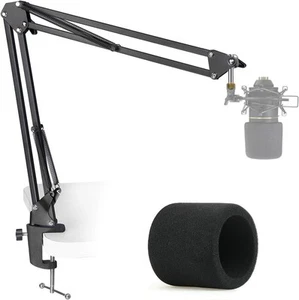 MXL 770 990 Microphone Stand with Pop Filter - Mic Suspension 770 990 Arm - Picture 1 of 7