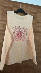 Old Navy 4xl Power to the Peaceful tank top - Picture 1 of 4