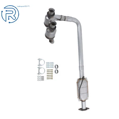 Комплект выхлопных труб каталитического преобразователя для Jeep Wrangler 4,0 л 2004/2005/2006 годов выпуска - Изображение 1 из 4