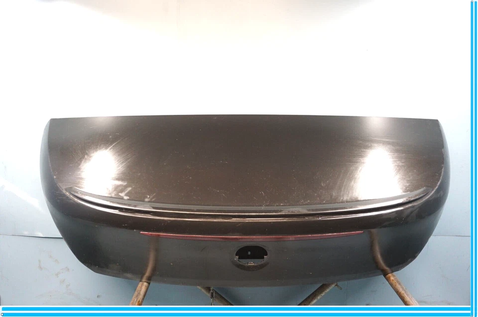 04-07 BMW 645Ci 650i E63 E64 maletero puerta levadiza tapa panel conjunto negro OEM Foto 1 de 4