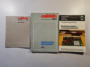 Konvolut 3 Anleitungen Märklin Digital Modellbahn computergesteuert - Bild 1 von 1