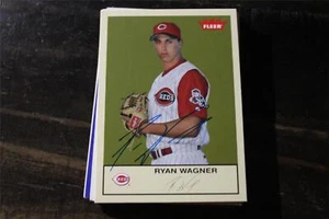 RYAN WAGNER CINCINNATI REDS AUTOGRAPHED CARD - Imagen 1 de 1