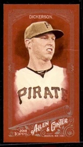 2018 Topps Allen & Ginter X Mini RED #320 Corey Dickerson Pirates 1/5 - Picture 1 of 2