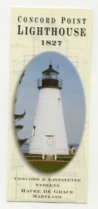 Concord Point Lighthouse Maryland Brochure - Picture 1 of 2