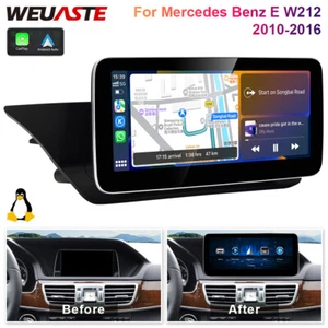 Wireless Carplay 10.25'' Screen Android Auto For Benz E W212 2010-16 NTG4/4.5/5 - Picture 1 of 12