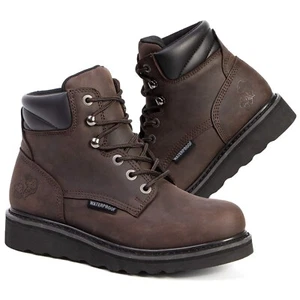 Botas de Trabajo 6" Punta Suave para Hombres, Impermeables Antideslizantes Construcción Zapatos de Seguridad 3901 - Imagen 1 de 7
