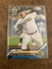 BLAKE SNELL 2023 Topps NOW PCA Blue 38/49 #PCA-8 NL Pitcher of the Year