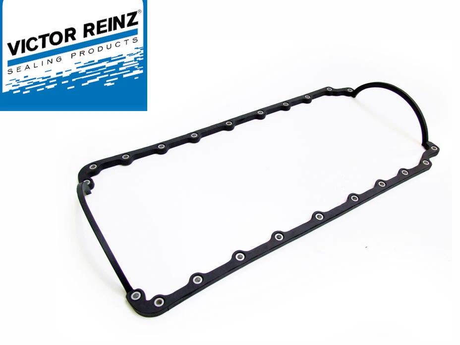 Porsche 924 944 968 Oil Pan Gasket 94410120504 VICTOR REINZ 71-26036-00 - Image 1 of 1