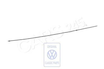 Tubo de freno genuino Volkswagen NOS Golf Jetta Quantum Rabbit Cabrio 191611996C Foto 1 de 2