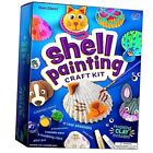 Kids Sea Shell Painting Kit - Arts & Crafts Gifts for Boys and Girls - Craft 