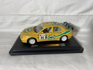 Burago 1/24 Scale Die Cast Model Alfa Romeo 156 Gran Turismo - Yellow In Box - Picture 1 of 7