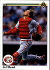 1990 Upper Deck Baseball Card 165 Jeff Reed