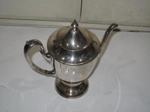Vintage Sheets ROCKFORD 1875 Triple Silver Plate Coffee/Tea Pot - #3590 - Picture 1 of 3