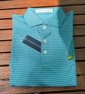 Holderness & Bourne Masters Logo Striped shirt tailored fit M multicolor - Picture 1 of 9