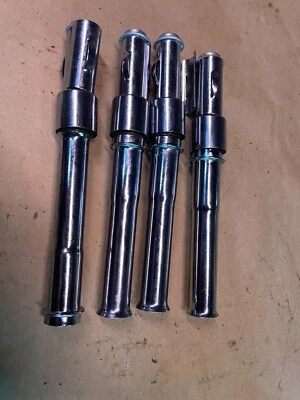 Harley Davidson Heritage Softail Fatboy 2006 montaje de tubo de varilla de empuje Foto 1 de 4