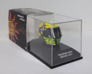 Model Helmet 1:8 MINICHAMPS valentino rossi Yamaha Motogp 2014 Diecast - Picture 1 of 5