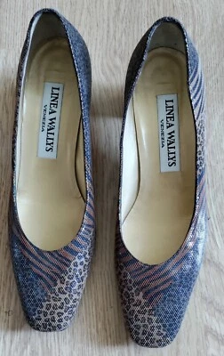 Schuhe, Damen, Pumps, Gr. 40, Linea Wallys Venezia, echt Leder, Sommer  - Bild 1 von 4