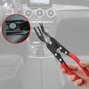 Car Trim Clip Removal Pliers Door Panel Retainer Remover Headlight Repair Tool - Picture 1 of 8