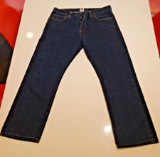 Tellason Jeans Ankara Straight Leg Cone Denim 36 x 30 Tanner Selvedge