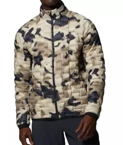 Mountain Hardwear Summiter 650 Daunen Steppjacke $ 160 Dünen Camouflage Puffer Herren M - Bild 1 von 12