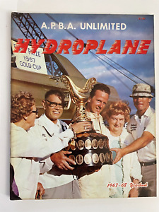 1967-1968 A.P.B.A. HYDROPLANE YEARBOOK boat racing BOOK