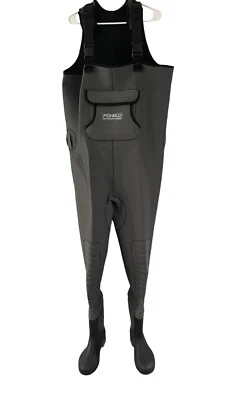 Foxelli Neopreno Pecho Vadeadores Caza y Pesca Vadeadores Hombres y Mujeres con Botas L/10 Foto 1 de 4
