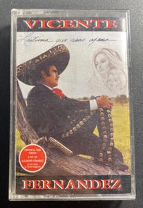 VICENTE FERNANDEZ LASTIMA QUE SEAS AJENA 1993 CASSETTE TAPE EX - Picture 1 of 4