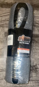 Gorilla Grip All Weather Hello Door Mat 36"x24" Mesh Doormat Gray & Black - Picture 1 of 2